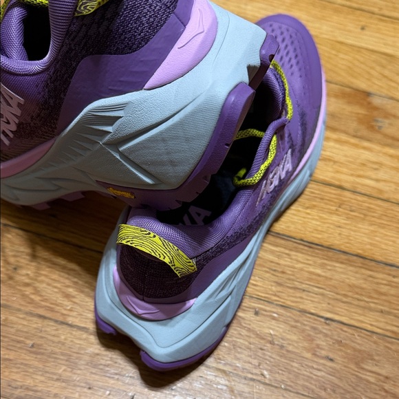 Hoka Women's Purple and Blue Athletic Shoes - Picture 6 of 6